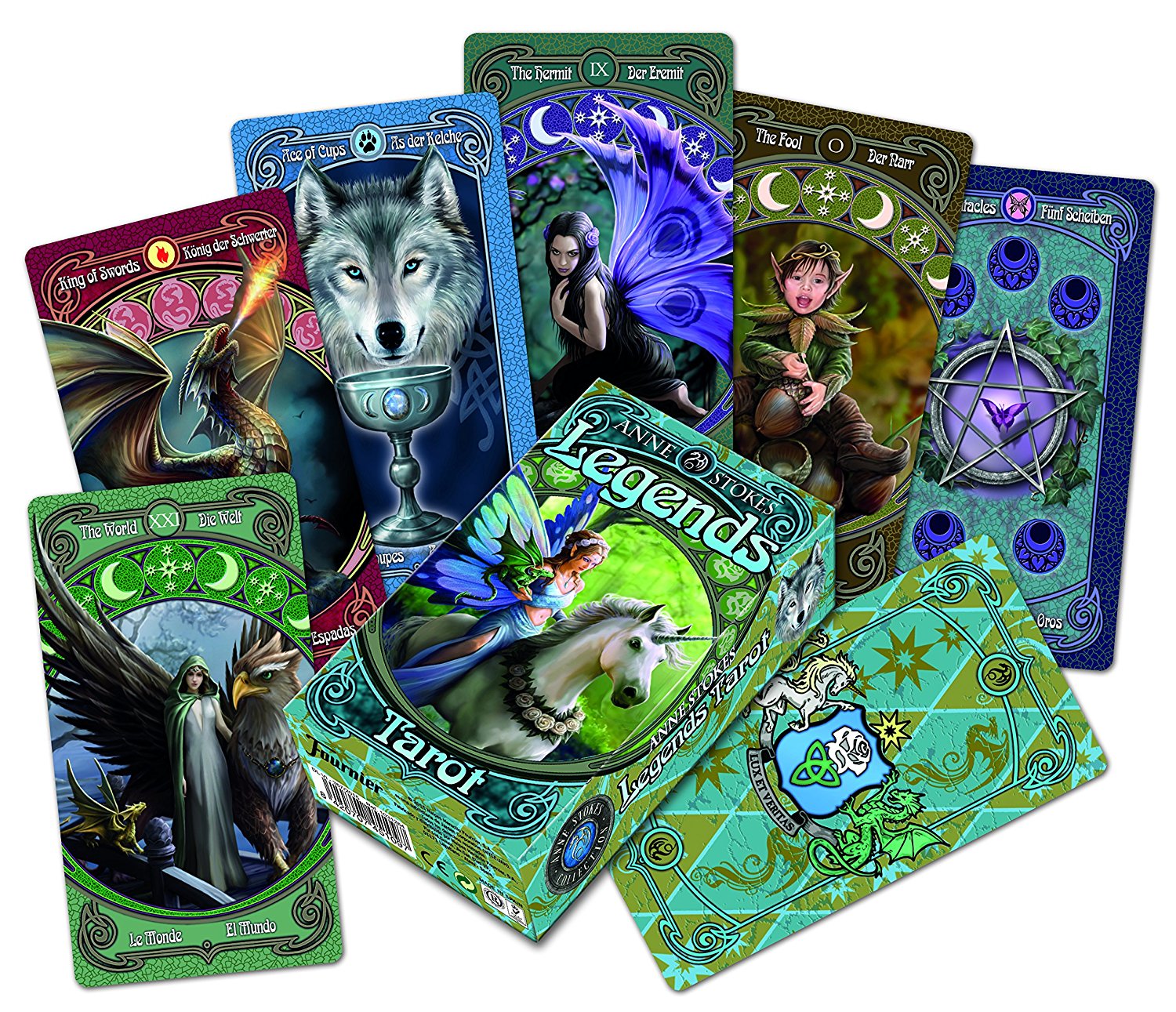 Anne Stokes Legends Tarot - Легенди таро