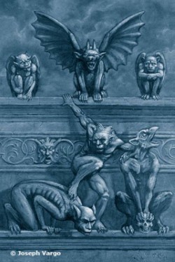  Пощенска картичка - Gargoyles by Vargo