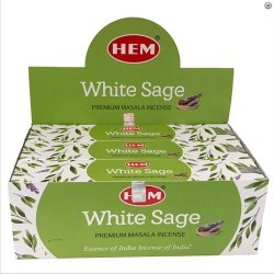  Ароматни пръчици Бяла Салвия масала White Sage